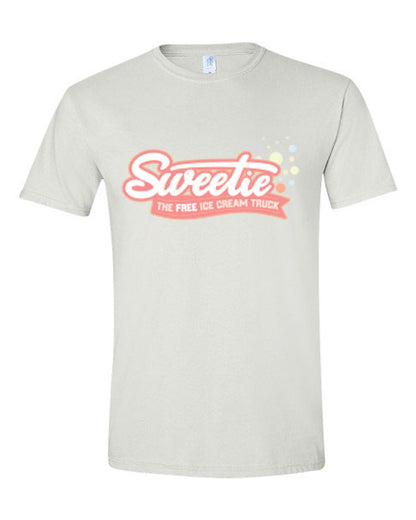 Sweetie Tee in Birthday Cake White